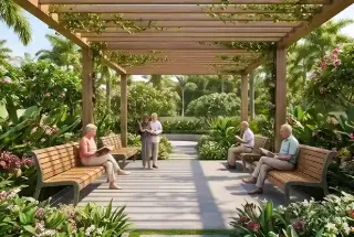 Senior Citizen Area at Haware One & Only Crown