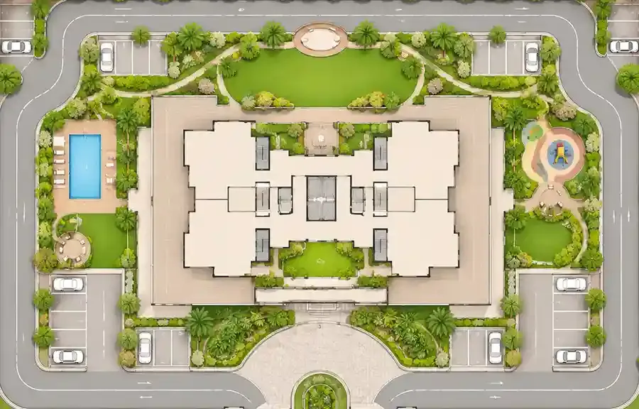 Haware One & Only Crown master plan layout